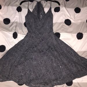 Glitter grey B. Darlin dress